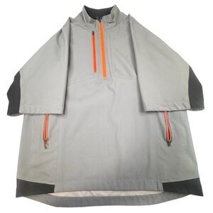 !!! SOLD !!!!Windbreaker Men’s Large Gray DRYJOYS Quarter Zip Golf Pullover